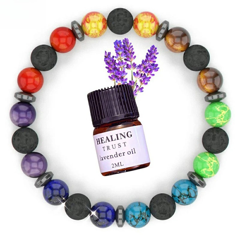 Men'S Fashion Essentials 2025 - 2025 Chakra Lava Rock Essential Oil