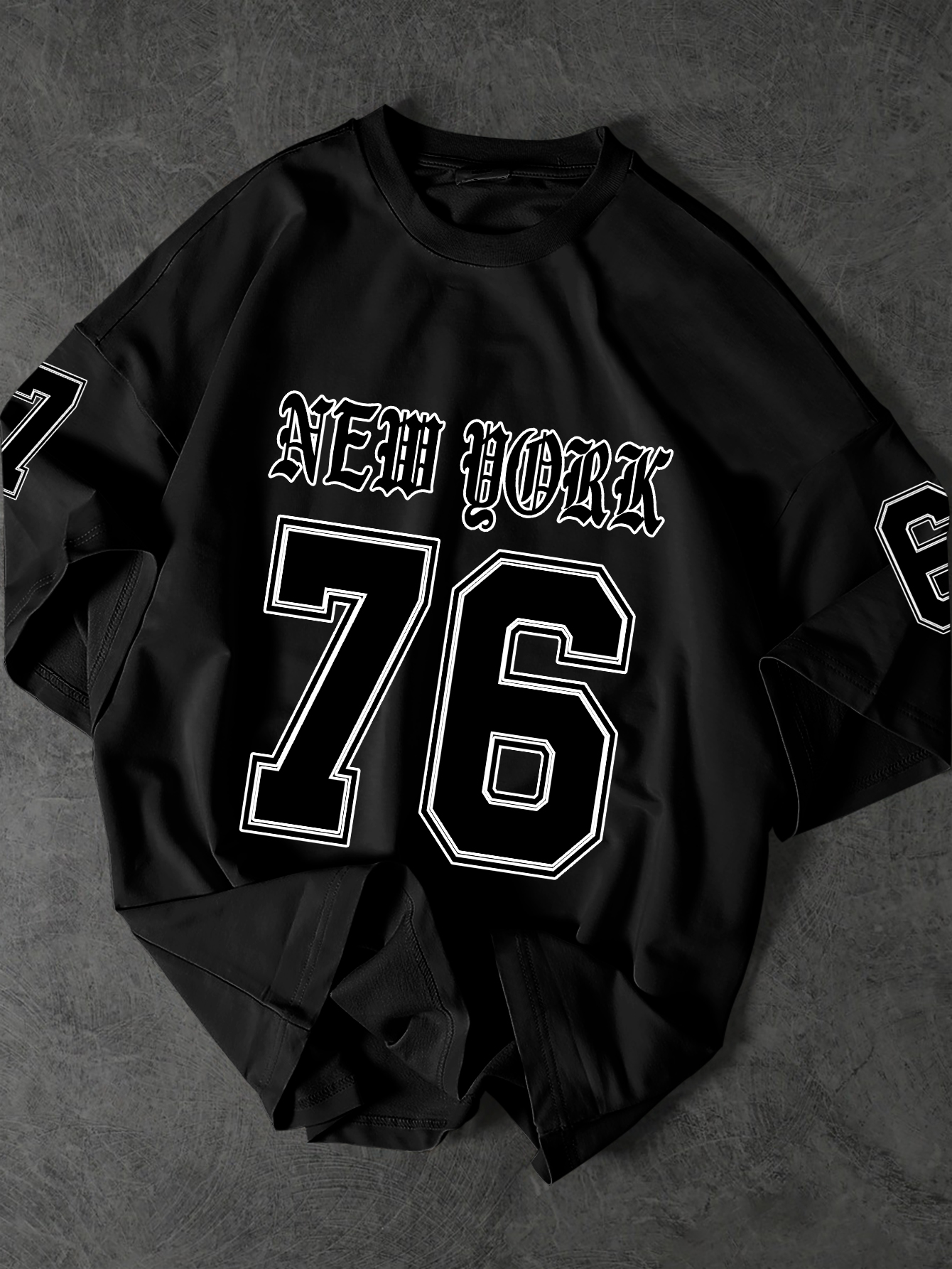 Men'S Fashion Nyc - Vintage NYC 76 Gothic Streetwear Graphic