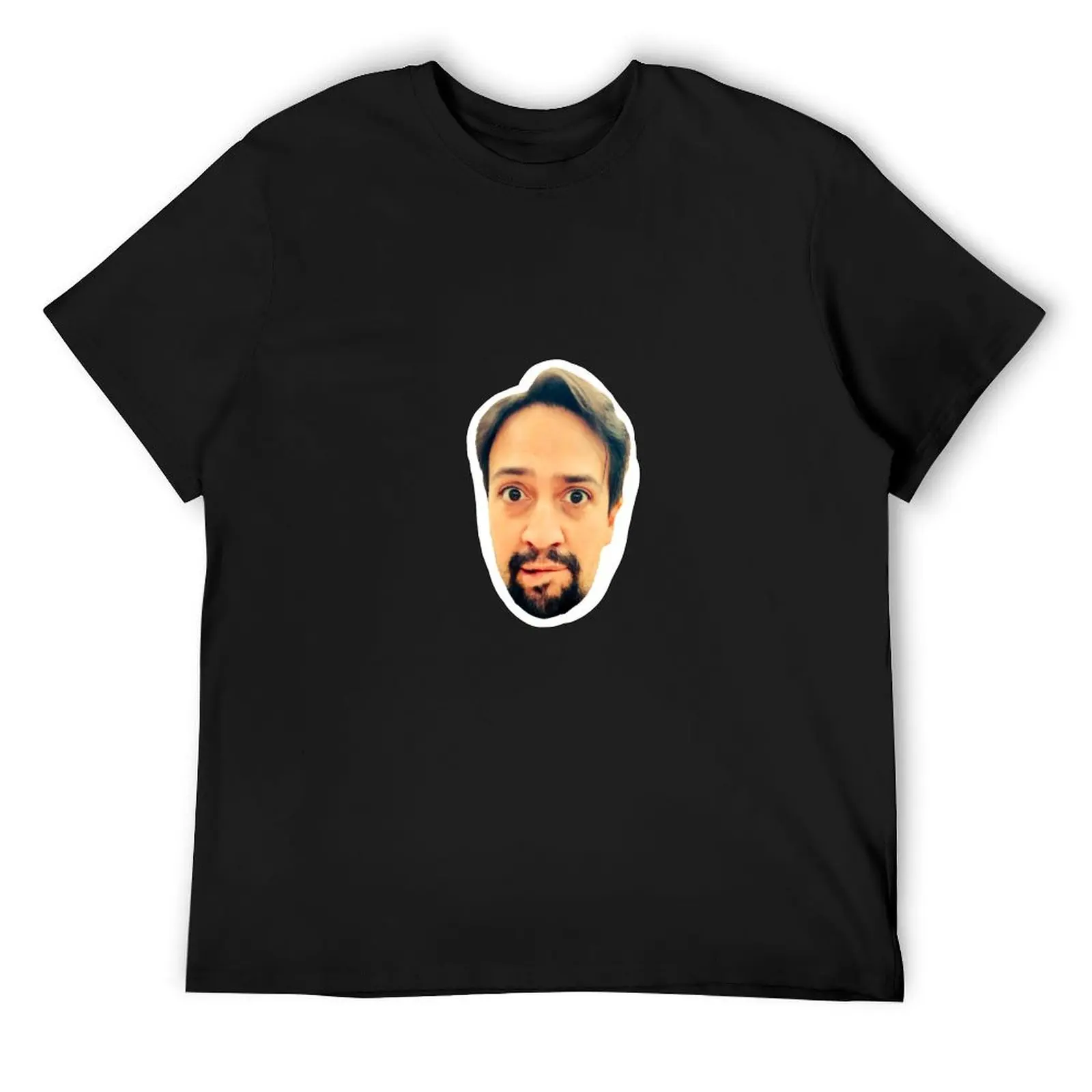 Men'S Fashion Essentials 2025 - Lin-Manuel Miranda Face T-Shirt graphics essential