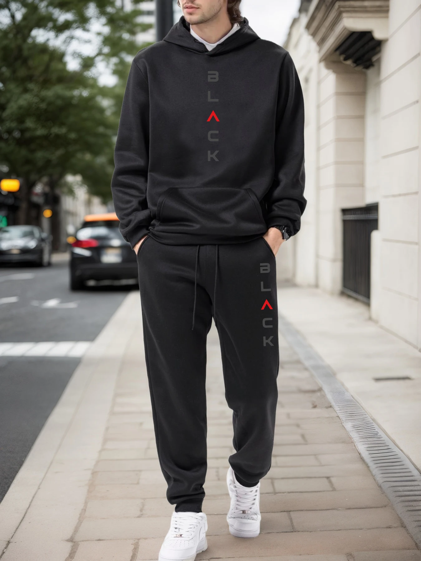 Men'S Fashion Outfits 2026 - Fashion Mens Tracksuit Casual Hooded Sweatshirt