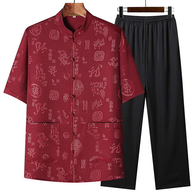 Men'S Fashion For 2026 - Shirt+Pant 2026 Summer New style Men's