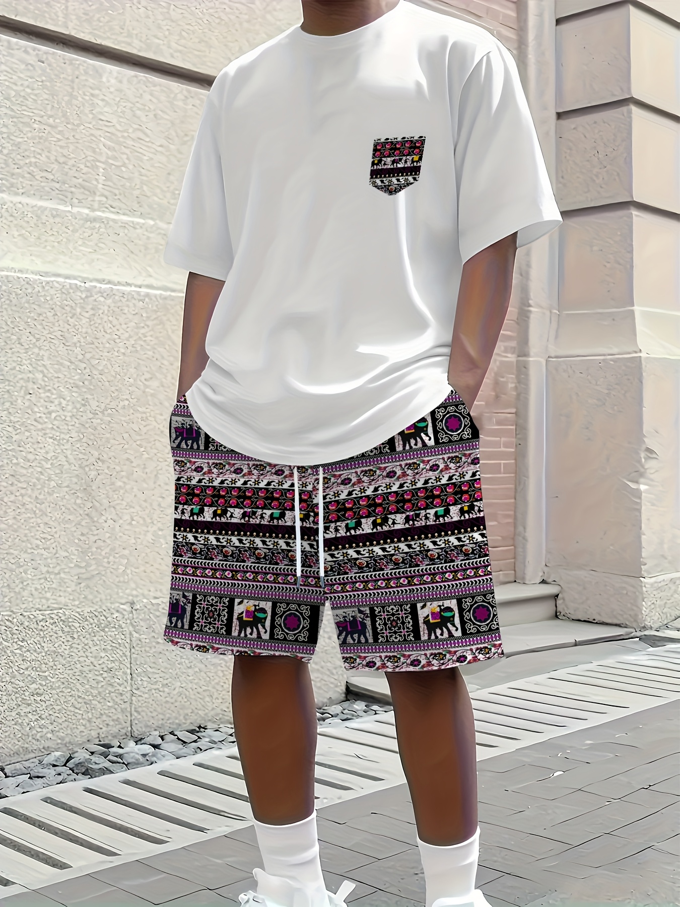 Men'S Fashion And Style - 2026 Summer New Men's Short-Sleeved Set