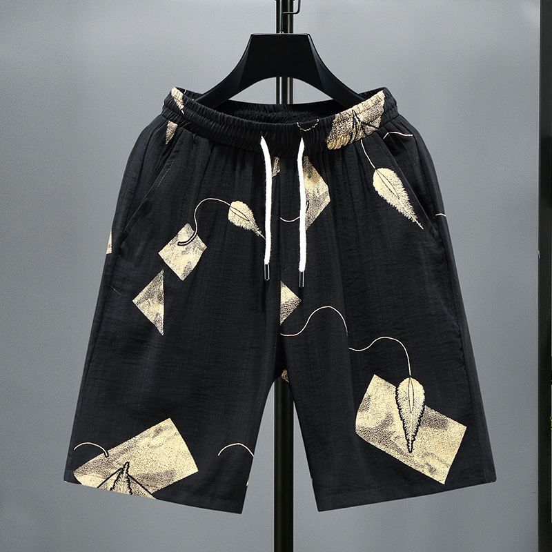 Men'S Fashion Essentials 2025 - Loose Men's Shorts Bermuda Printed Board