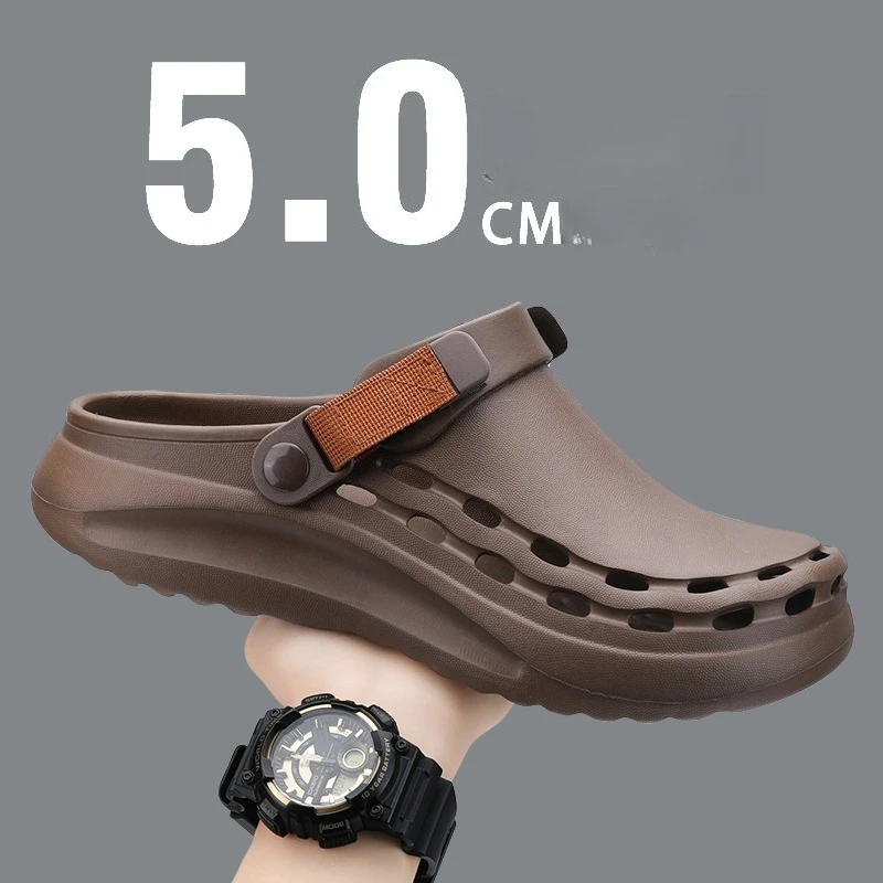 Men'S Fashion News - Quick-Dry EVA Solid Color Mens Sandals