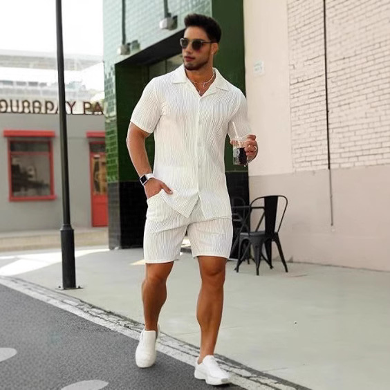 Men's 2 Piece Outfits Short Sl - Men'S Fashion And Style recensione e prezzo