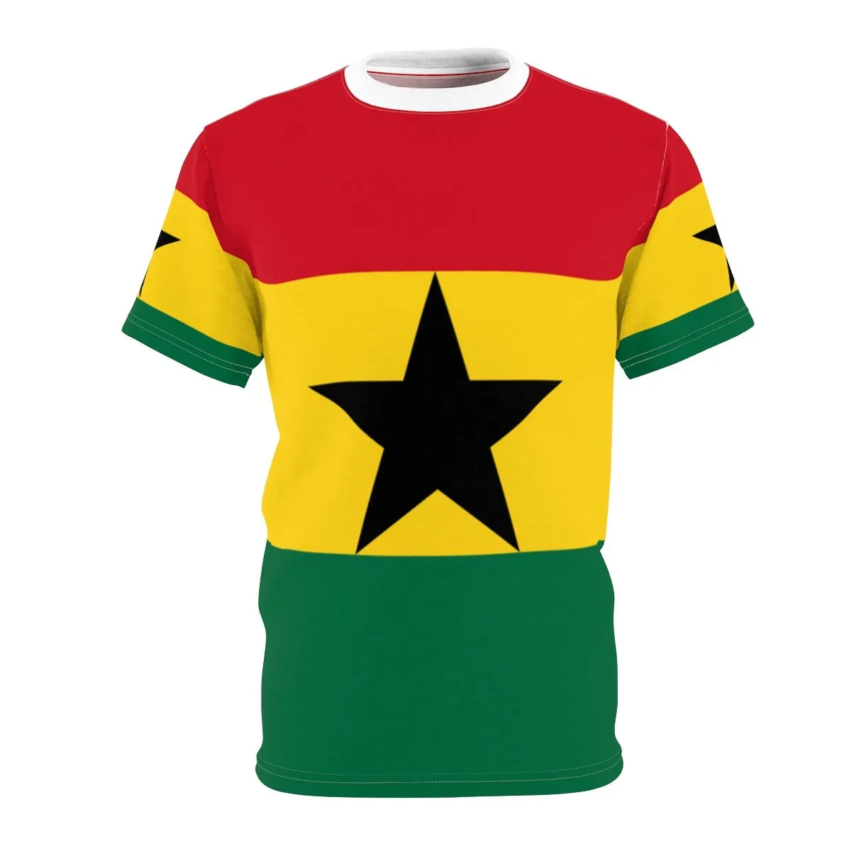 Abstract Vintage Ghana Flag 3D - Mens Fashion Dress Shirts recensione e prezzo