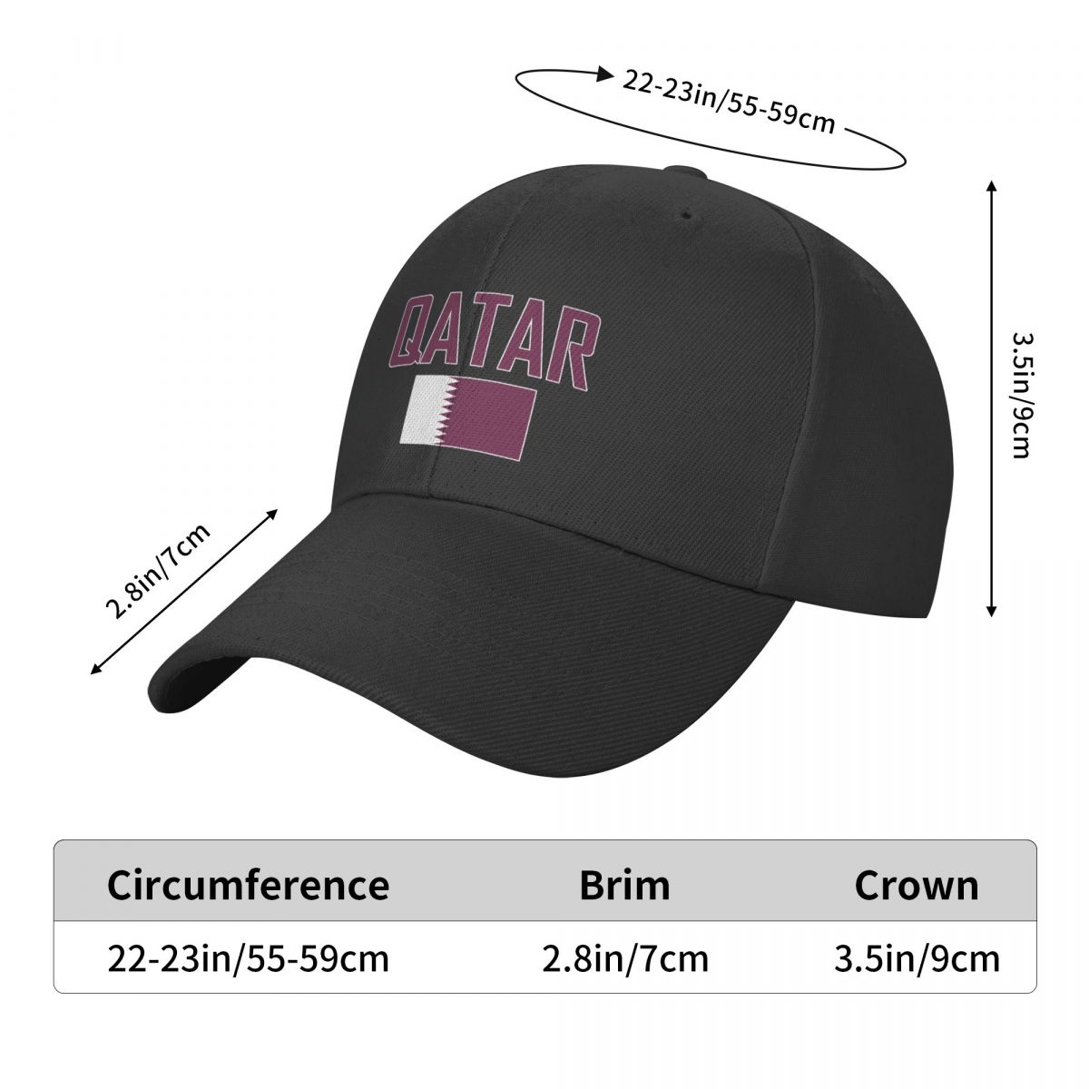 QATAR Country Name With Flag S - Men'S Fashion Qatar recensione e prezzo