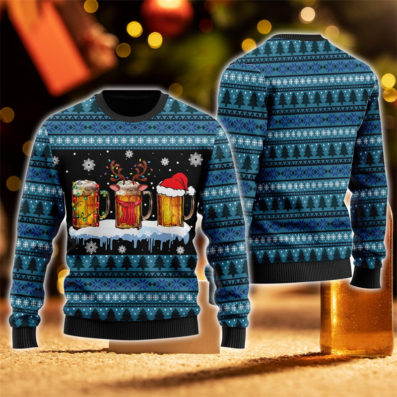 2026 New Fashion Beer Graphic  - Mens Xmas Fashion recensione e prezzo