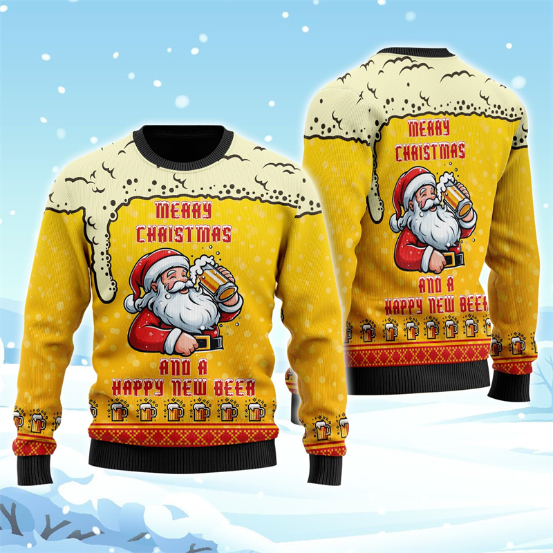 2026 New Fashion Beer Graphic  - Mens Xmas Fashion recensione e prezzo