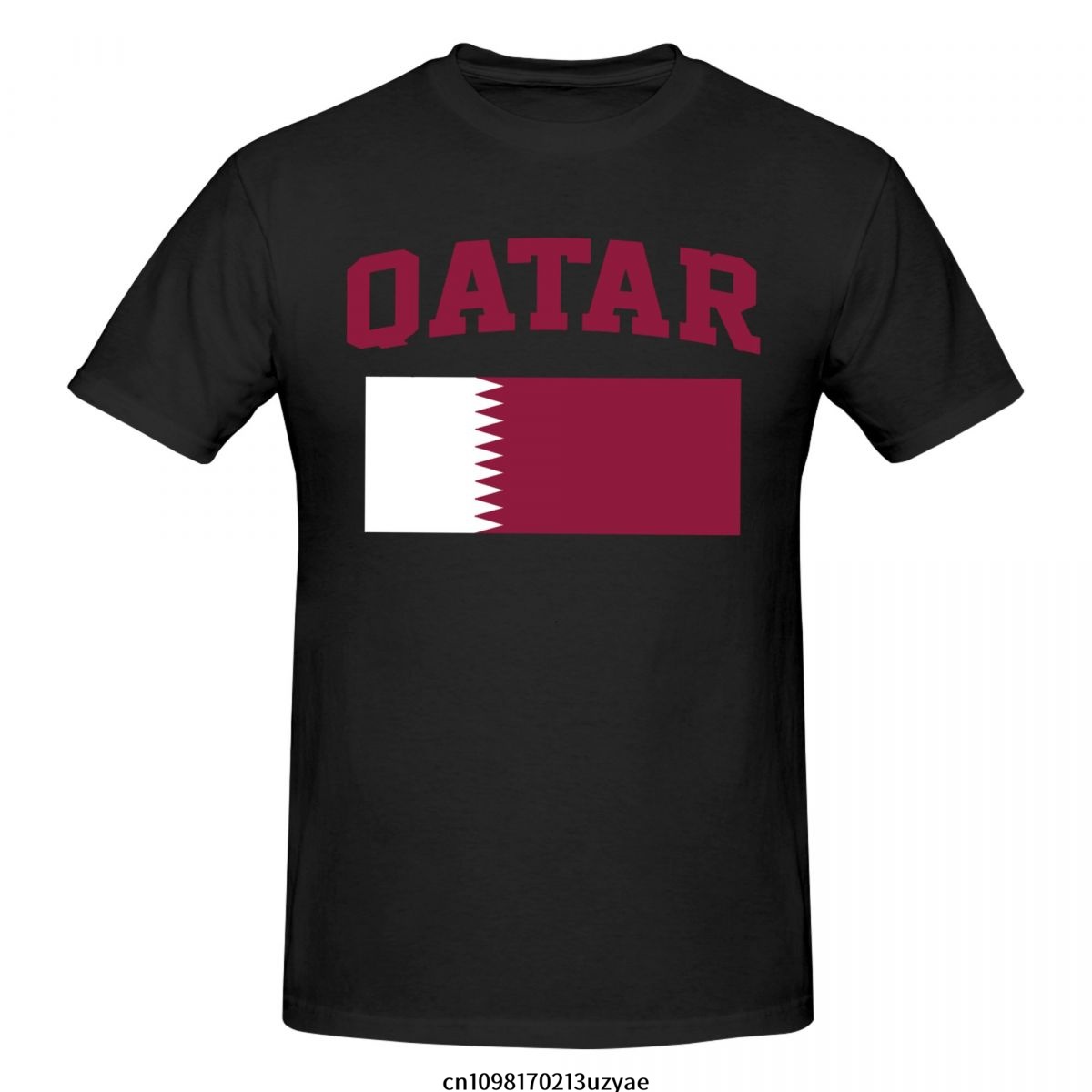 Qatar Flag T Shirt Men Fashion - Men'S Fashion Qatar recensione e prezzo