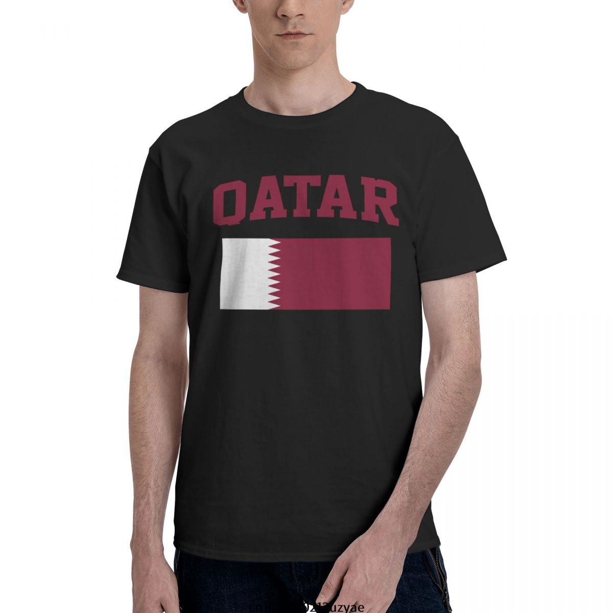 Qatar Flag T Shirt Men Fashion - Men'S Fashion Qatar recensione e prezzo