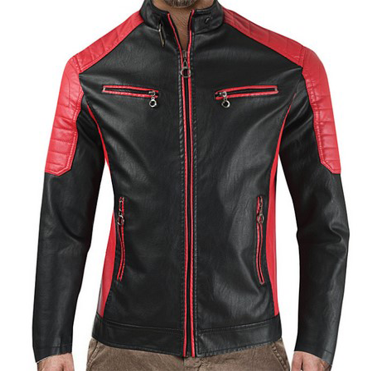 Men Motorcycle Leather Jacket  - Mens Fashion Bomber Jacket recensione e prezzo