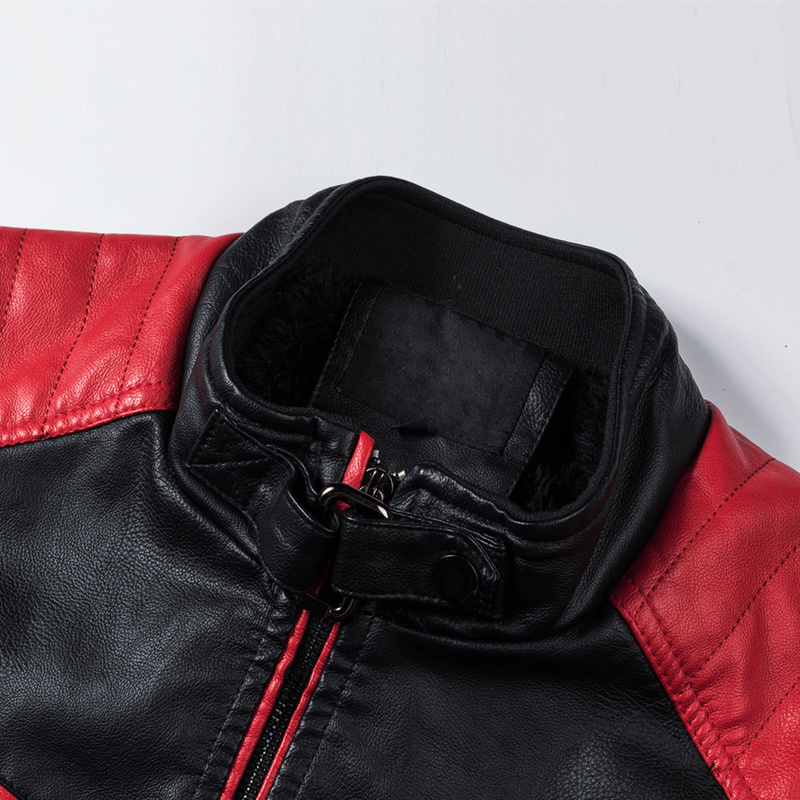 Men Motorcycle Leather Jacket  - Mens Fashion Bomber Jacket recensione e prezzo