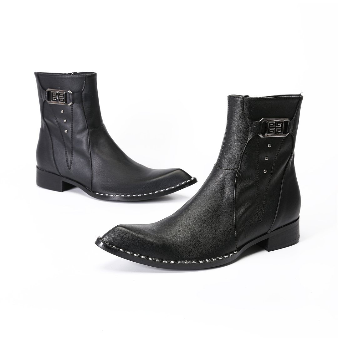 fashion black pointed toe men  - Mens Fashion Dress recensione e prezzo