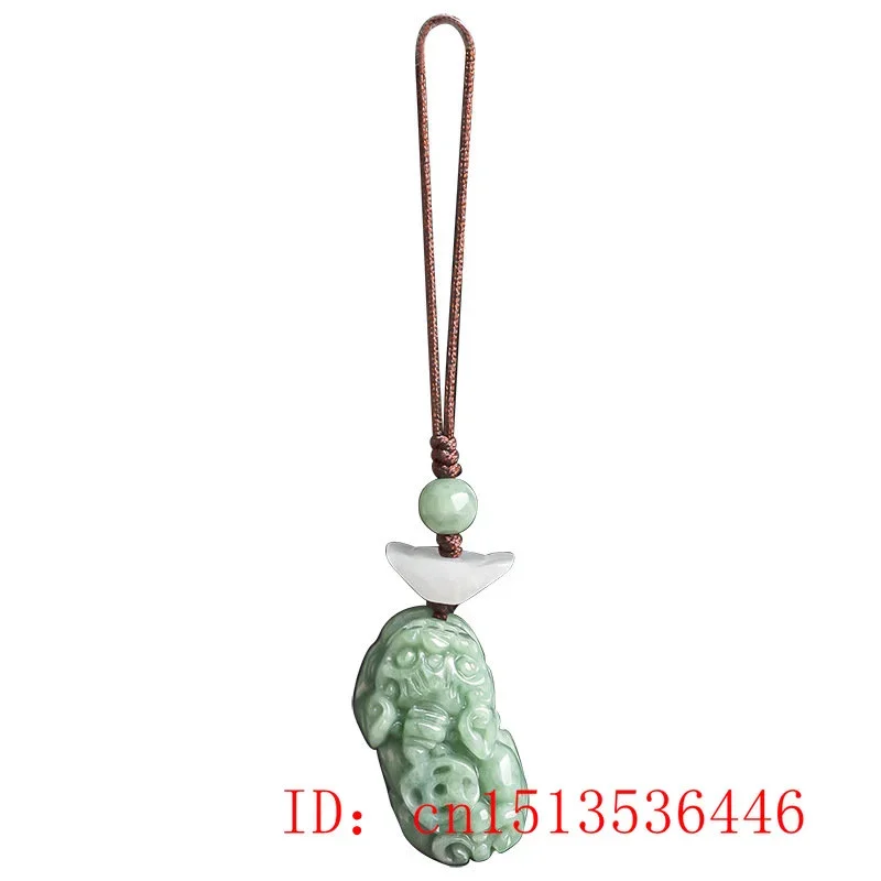 Burmese Emerald Pixiu Yuanbao  - Men'S Fashion Necklaces recensione e prezzo