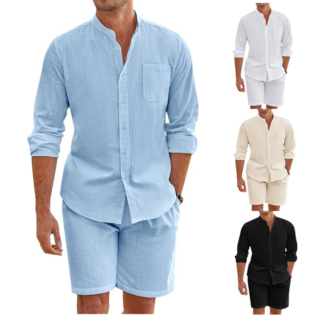 Simple Casual Men's Cotton Lin - Linen Shirt Summer recensione e prezzo