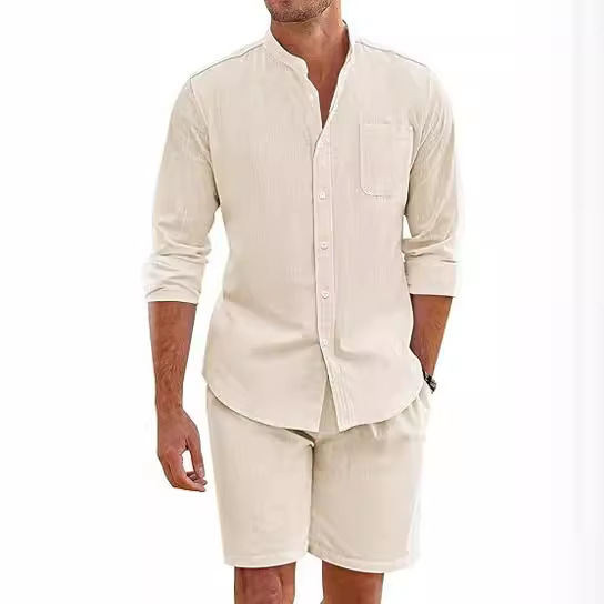 Simple Casual Men's Cotton Lin - Linen Shirt Summer recensione e prezzo