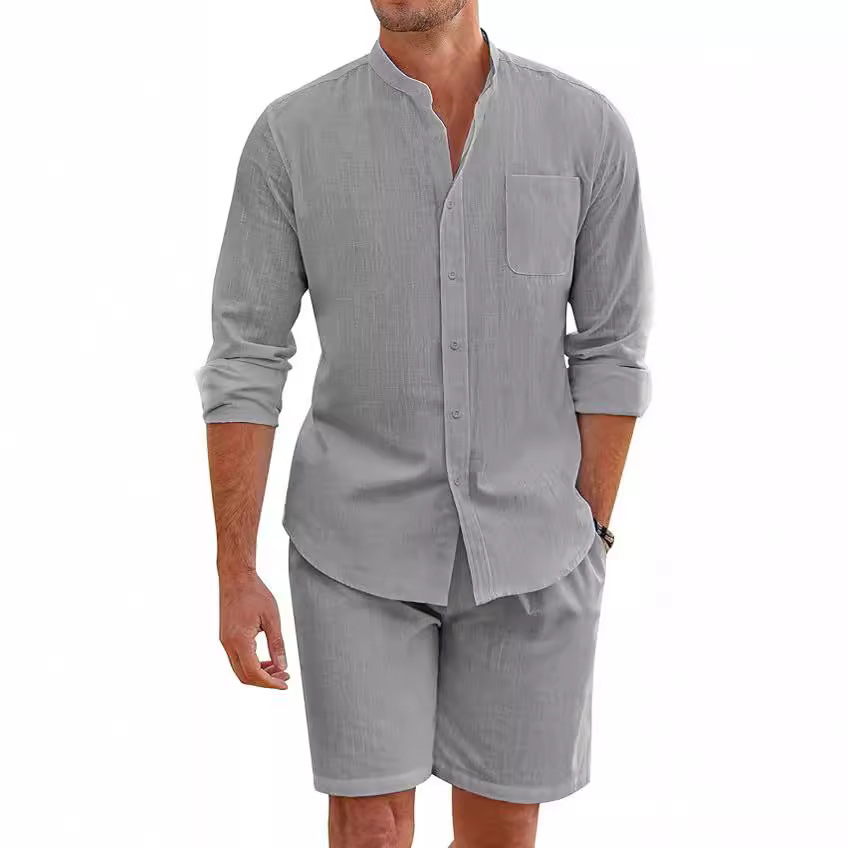 Simple Casual Men's Cotton Lin - Linen Shirt Summer recensione e prezzo