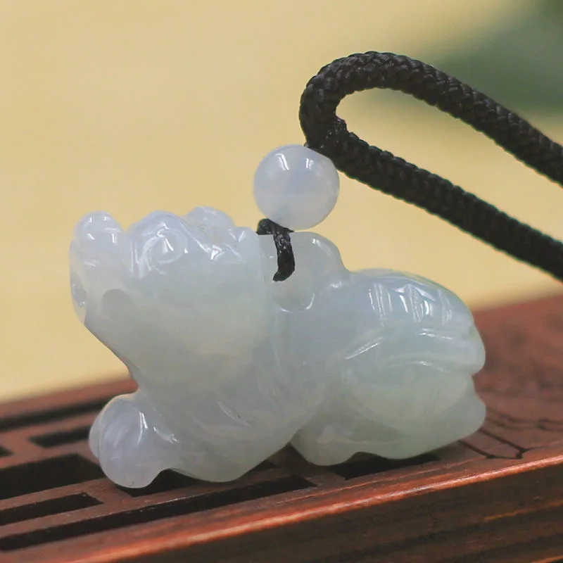 Natural Emerald Chinese Three  - Men'S Fashion Necklaces recensione e prezzo