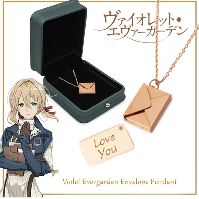 Anime Violet Evergarden Envelo - Mens Xmas Fashion recensione e prezzo