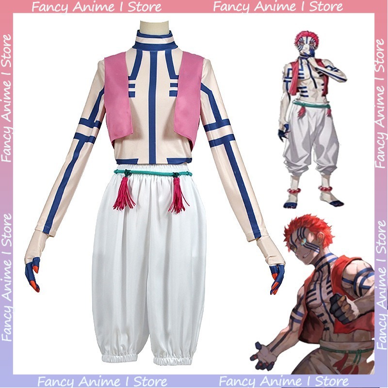 Anime Akaza Copsplay Costume H - Mens Fashion Dress recensione e prezzo
