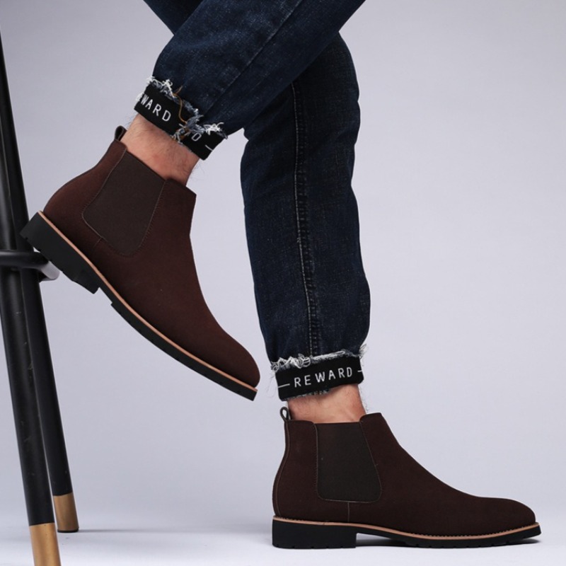 Men Ankle Boots British Style  - Mens Fashion Dress recensione e prezzo