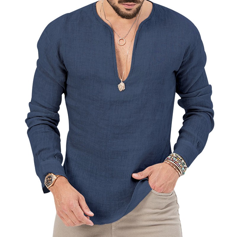 Casual Linen Shirt Slim Fit De - Linen Shirt Summer recensione e prezzo