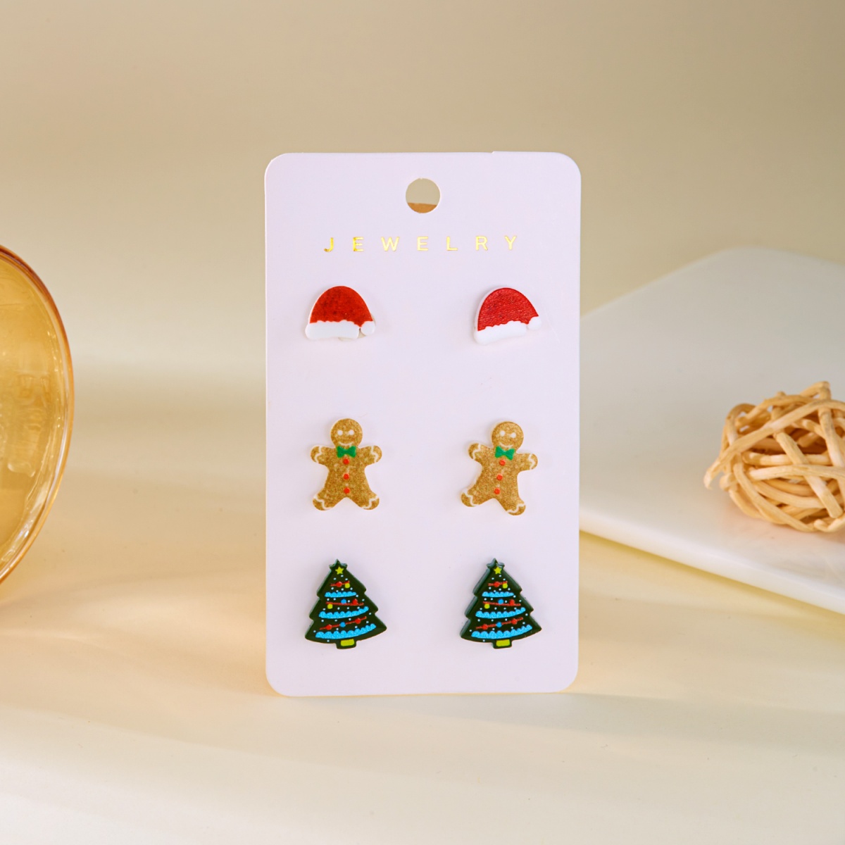 Christmas Holiday Stud Earring - Mens Xmas Fashion recensione e prezzo