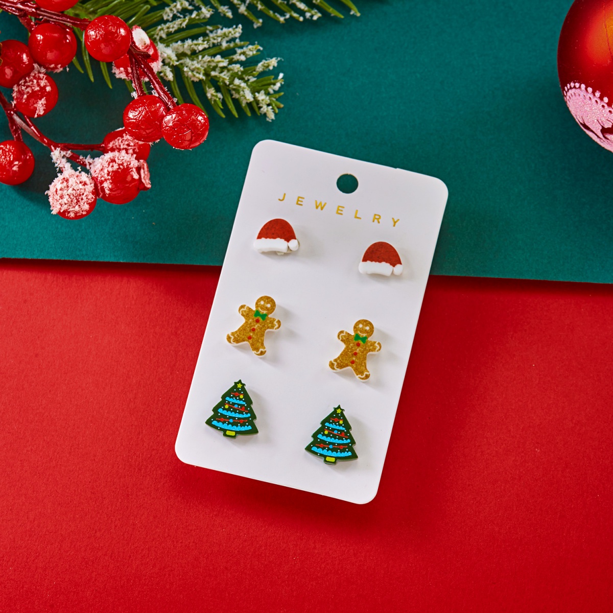 Christmas Holiday Stud Earring - Mens Xmas Fashion recensione e prezzo
