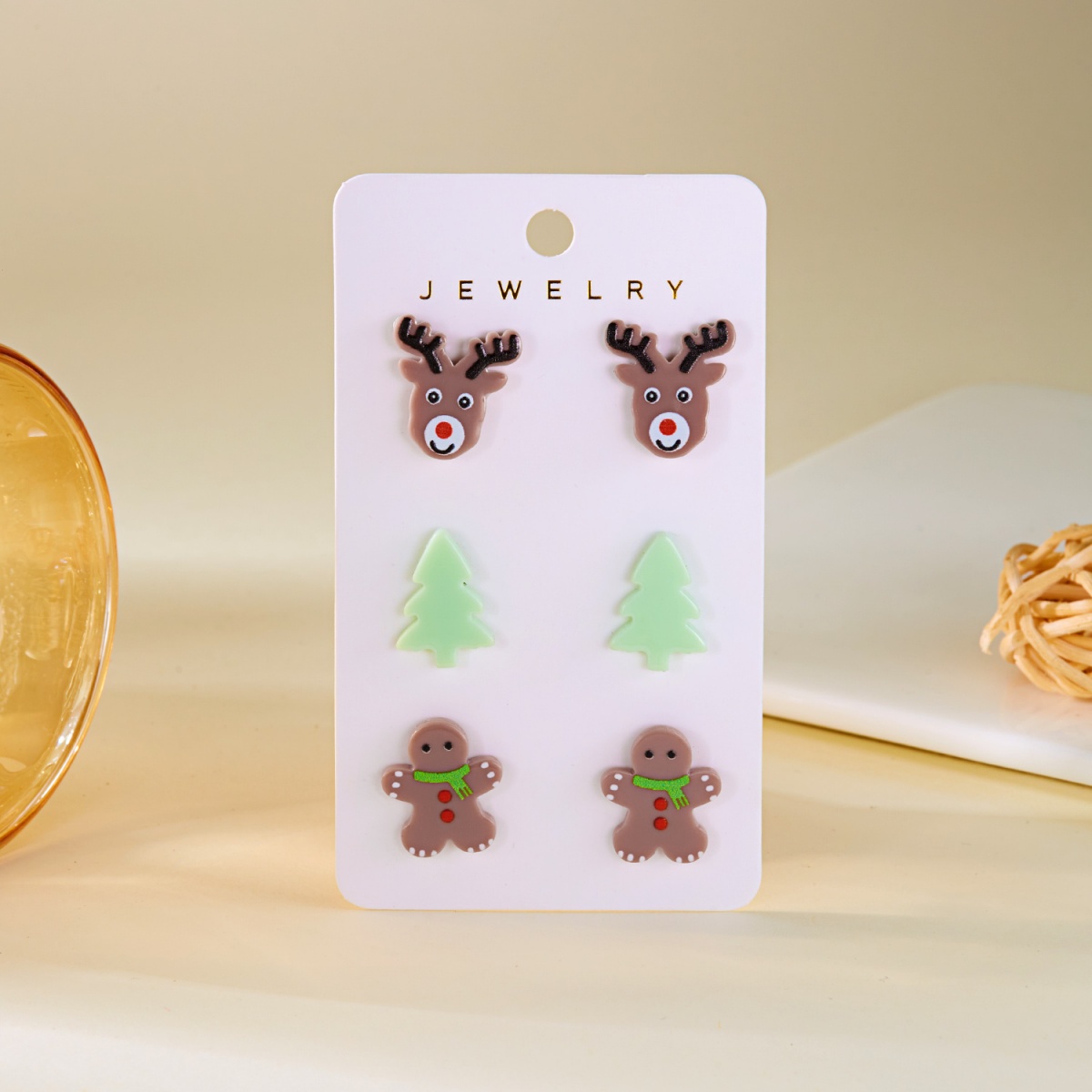 Christmas Holiday Stud Earring - Mens Xmas Fashion recensione e prezzo