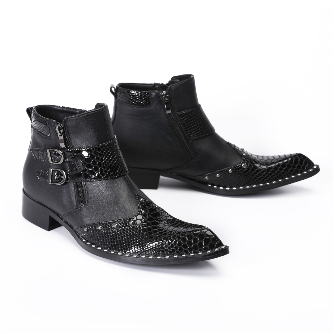 fashion rivets pointed toe men - Mens Fashion Dress recensione e prezzo