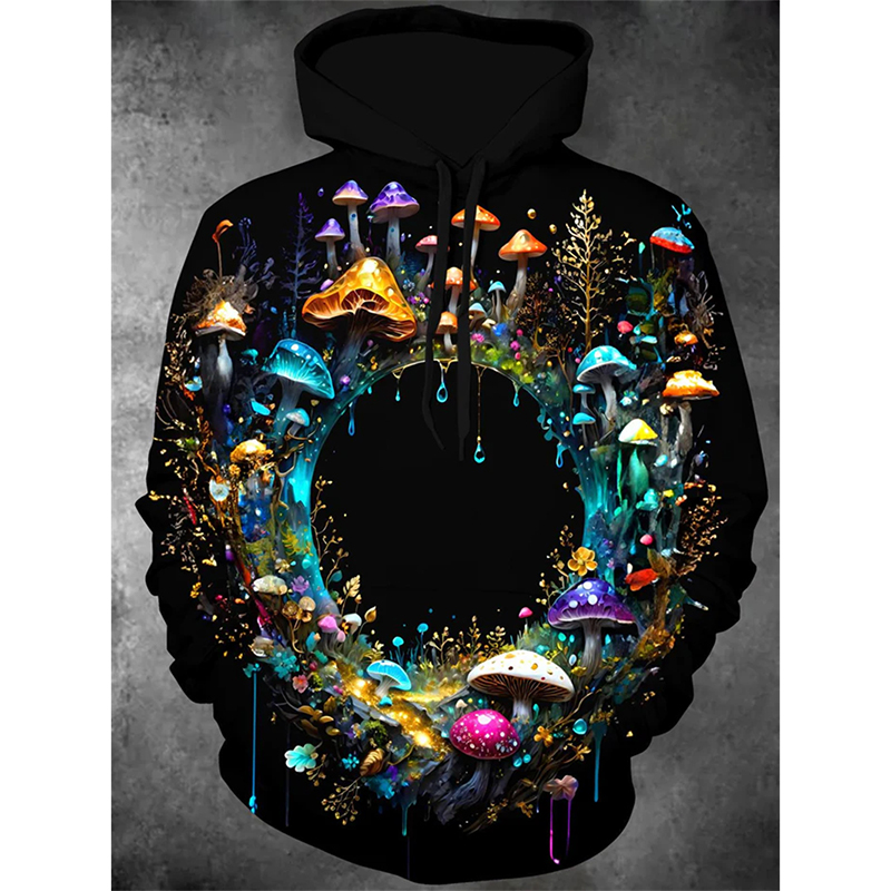 Magic Mushrooms Colorful Essen - Men'S Fashion Essentials 2025 recensione e prezzo