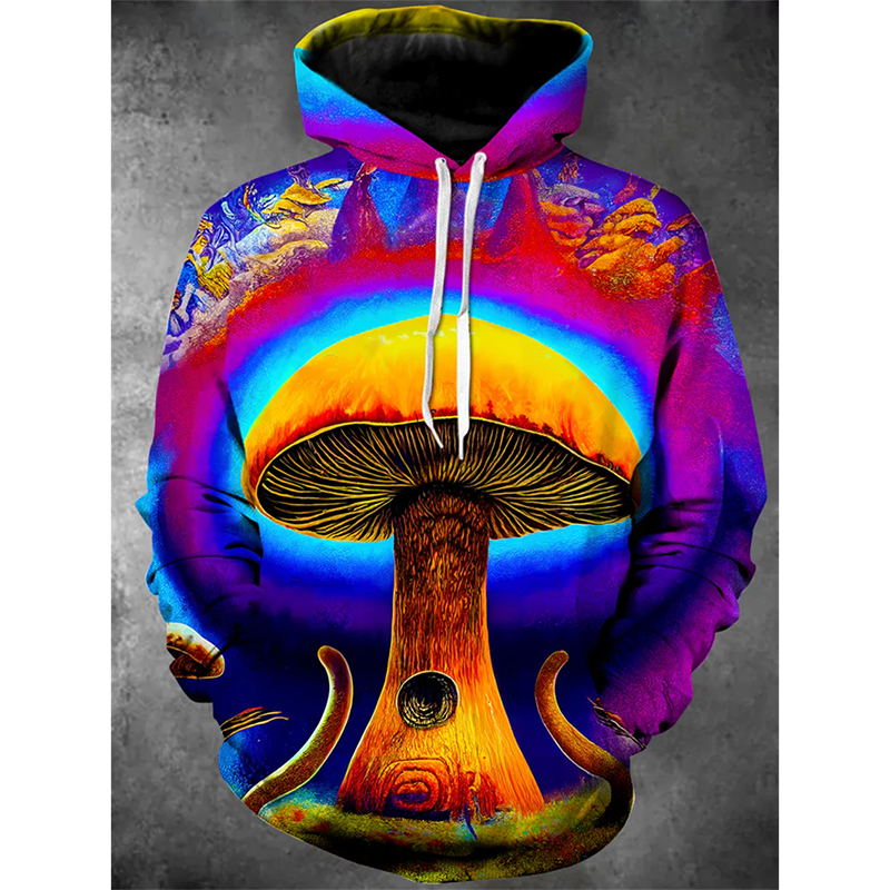 Magic Mushrooms Colorful Essen - Men'S Fashion Essentials 2025 recensione e prezzo