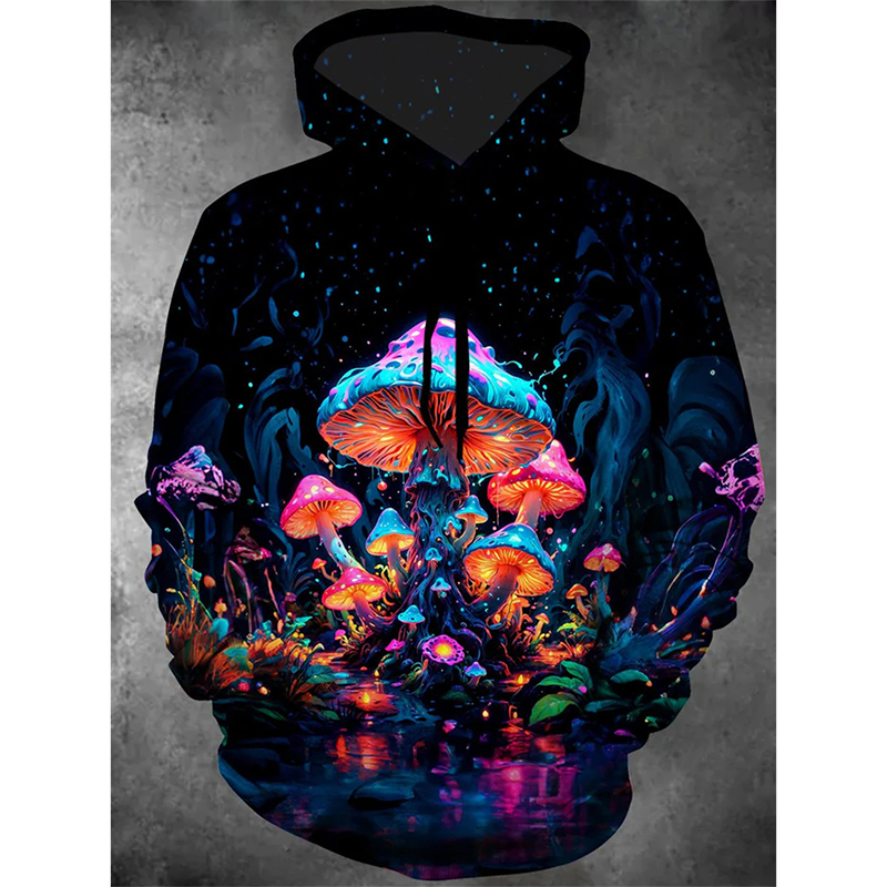 Magic Mushrooms Colorful Essen - Men'S Fashion Essentials 2025 recensione e prezzo