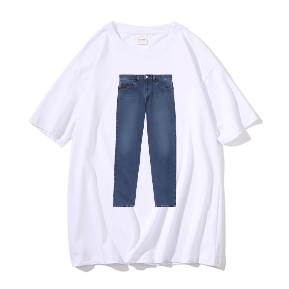 Funny Jeans Joke Meme Tshirt M - Jeans Shirt Fashion For Men recensione e prezzo