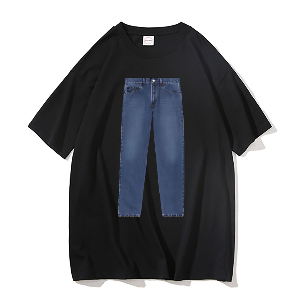 Funny Jeans Joke Meme Tshirt M - Jeans Shirt Fashion For Men recensione e prezzo