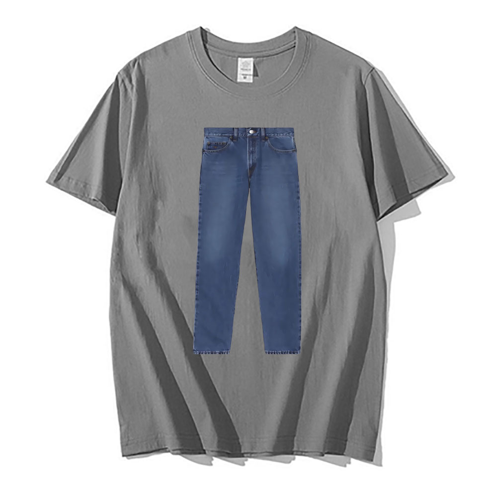 Funny Jeans Joke Meme Tshirt M - Jeans Shirt Fashion For Men recensione e prezzo