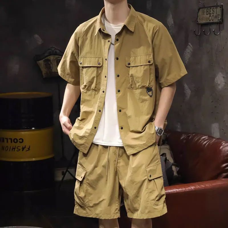 No Logo Khaki Man Sets Fashion - Men'S Fashion Essentials 2025 recensione e prezzo