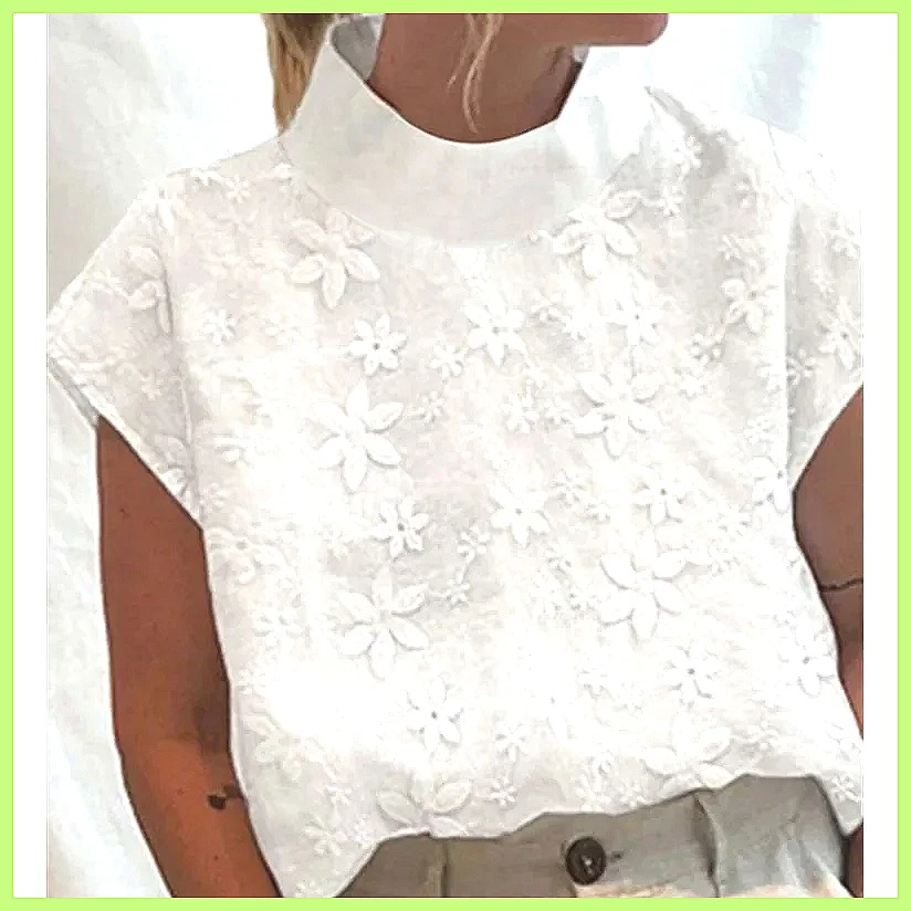 Women's Cotton Linen Pullover  - Linen Shirt Summer recensione e prezzo