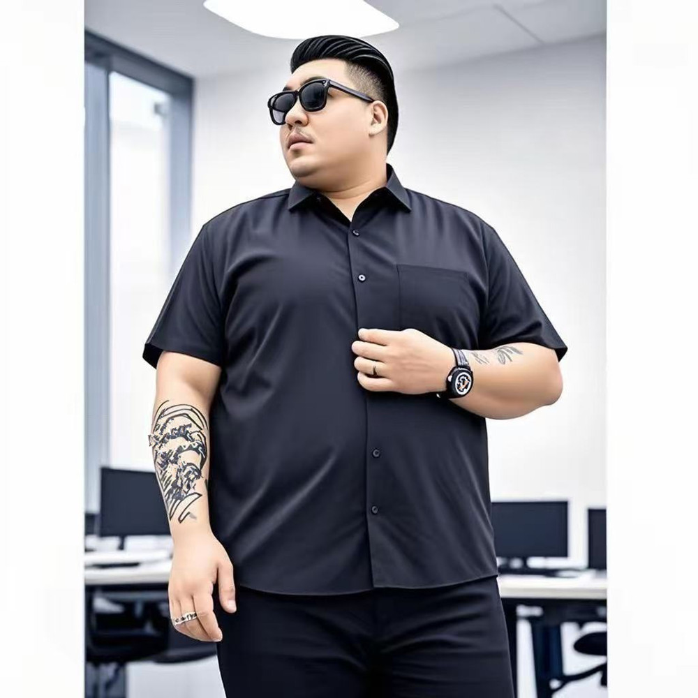 Oversized 150KG 155KG Mens Bus - Mens Fashion Dress Shirts recensione e prezzo