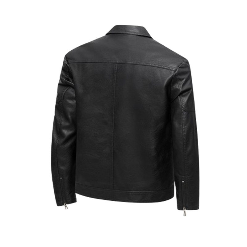 Men's Autumn Winter Coats Pu L - Mens Fashion Bomber Jacket recensione e prezzo