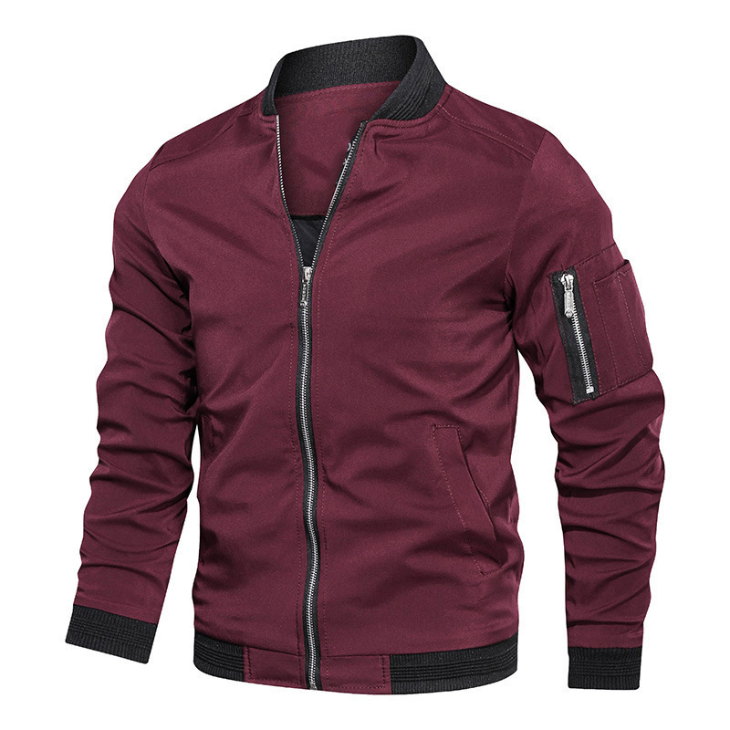 Spring Autumn Men's Bomber Jac - Mens Fashion Bomber Jacket recensione e prezzo