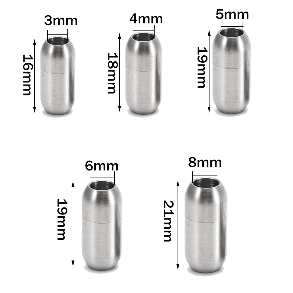 2pcs Stainless Steel Magnetic  - Men'S Fashion Necklaces recensione e prezzo