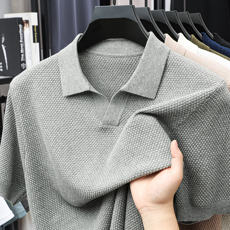 100Cotton High-End Brand Men's - Men'S Fashion V Neck T Shirts recensione e prezzo