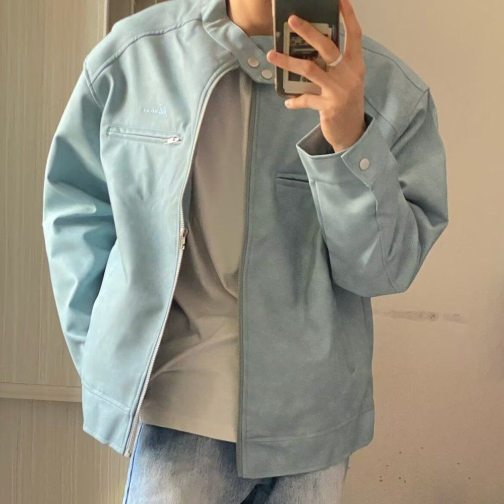 Mens Pu Leather Jacket Motorcy - Mens Fashion Bomber Jacket recensione e prezzo