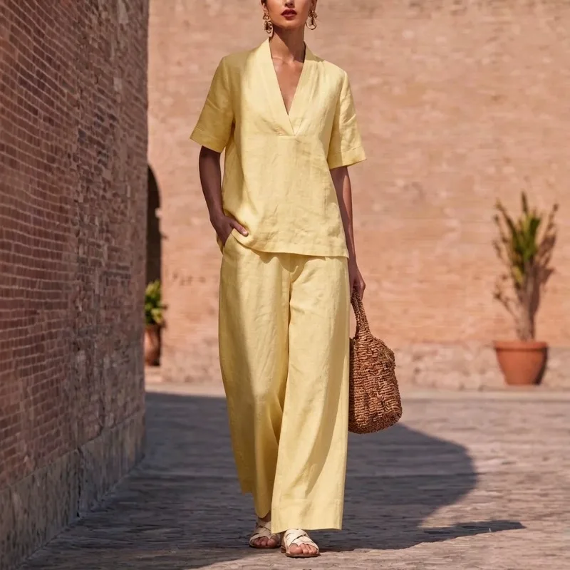 2026 V Neck Solid color Short  - Men'S Fashion Outfits 2026 recensione e prezzo