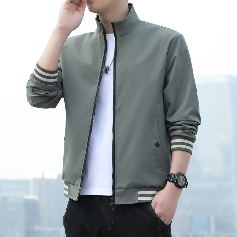 2026 New Spring and Autumn Fas - Mens Fashion Bomber Jacket recensione e prezzo
