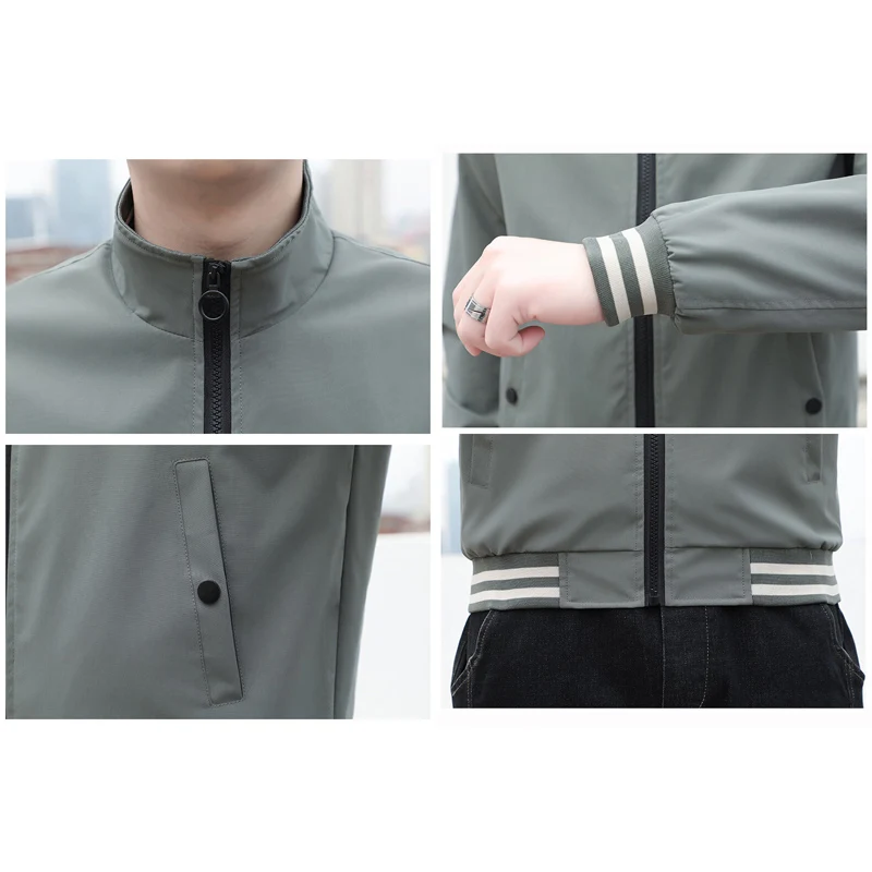 2026 New Spring and Autumn Fas - Mens Fashion Bomber Jacket recensione e prezzo
