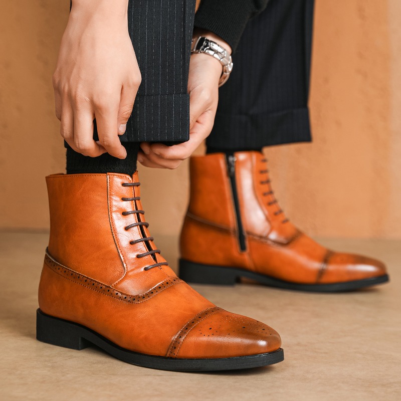 Luxury Men's Boots New High-to - Mens Fashion Dress recensione e prezzo