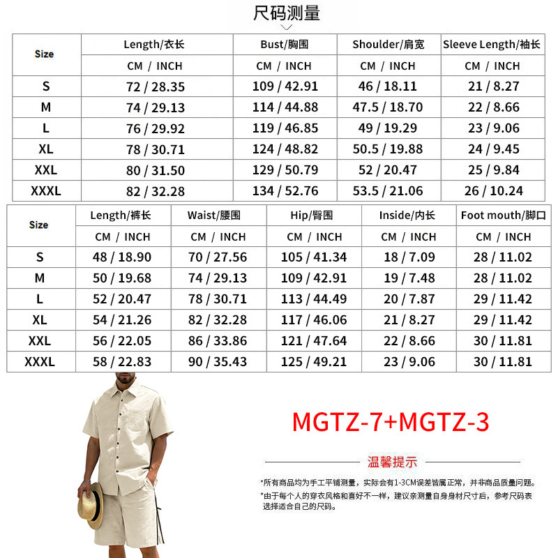 Men's Casual Cotton Linen 2 Pi - Linen Shirt Summer recensione e prezzo